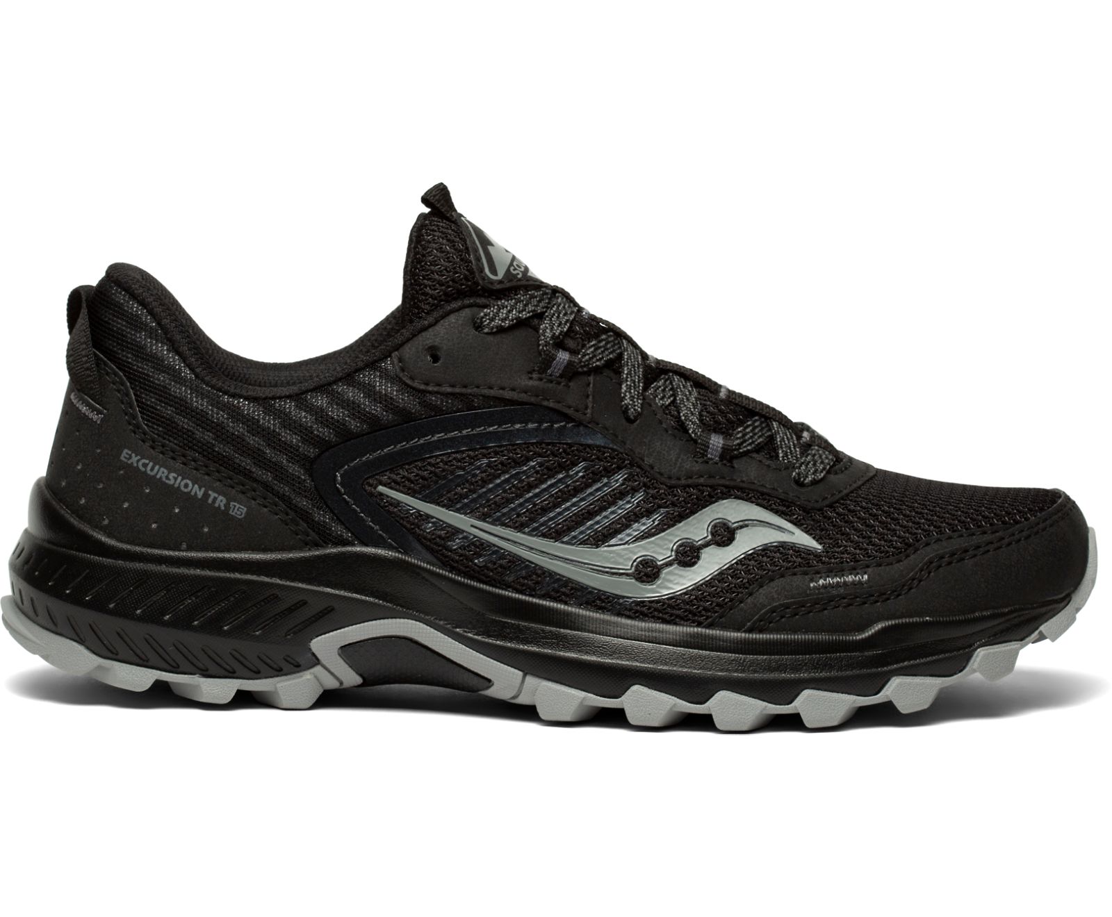 Saucony Excursion Tr15 Men\'s Trail Running Shoes Black / Grey | Canada 578YXFU